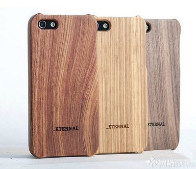 匠造自然 进口环保原木iPhone 5保护壳的简约美学